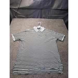 Polo‎ Ralph Lauren XXL Shirt Mens Striped Short Sleeve Polo Shirt Collared